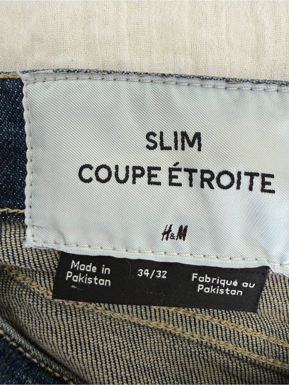 H&M Slim Fit Men's Jeans - Mid Blue